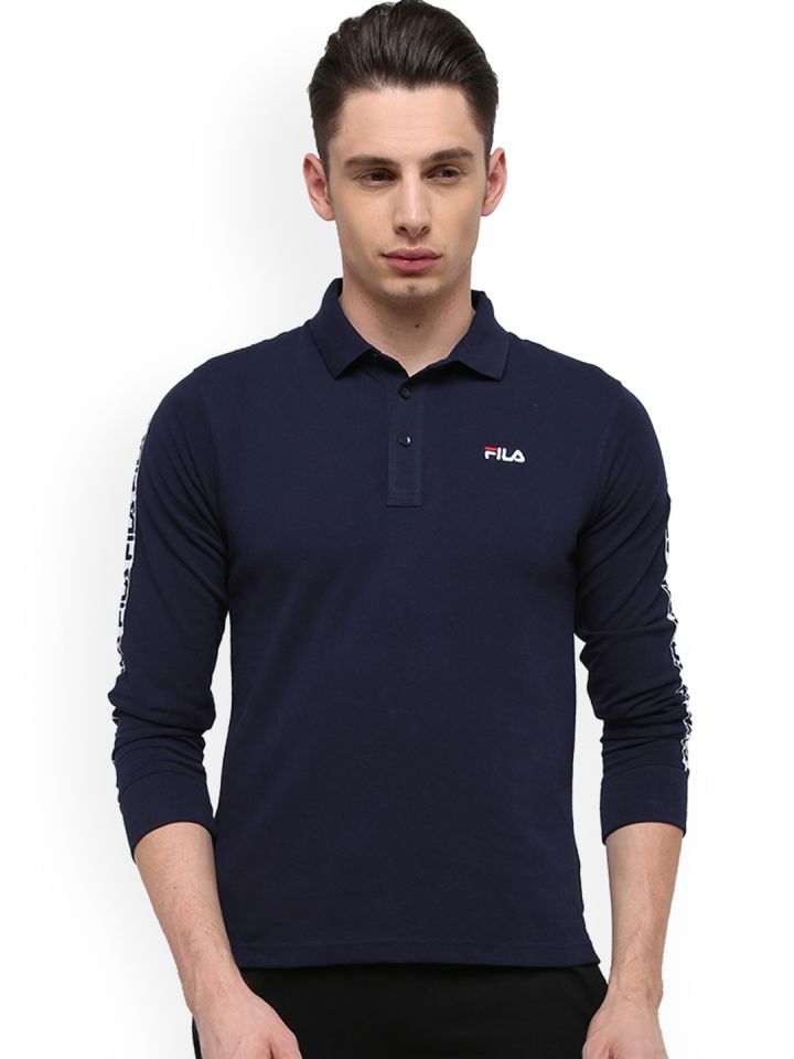 Fila navy shop blue shirt