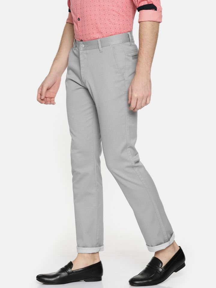 Buy Charcoal Grey Trousers  Pants for Men by British Club Online  Ajiocom