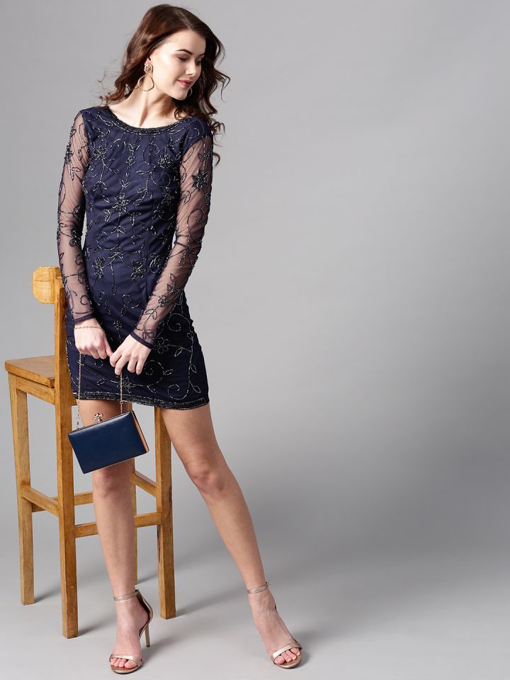 myntra bodycon dress