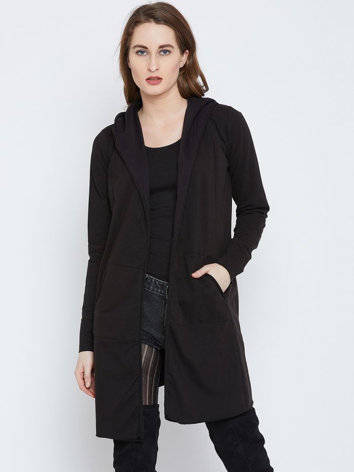 Black shrug myntra discount