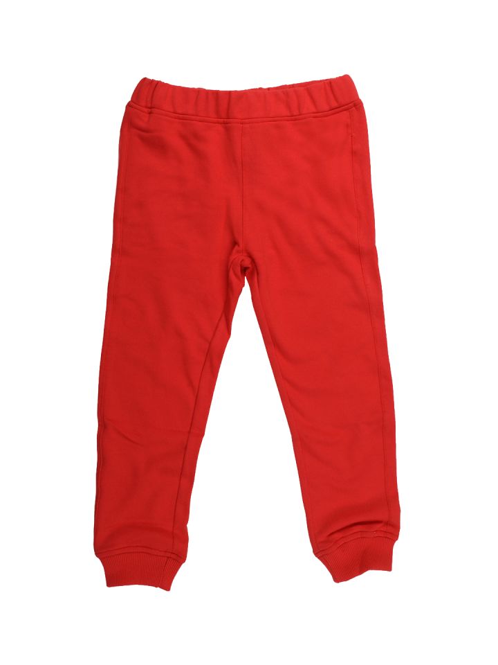 Buy Wear Your Mind Kids Red Slim Fit Joggers Track Pants for
