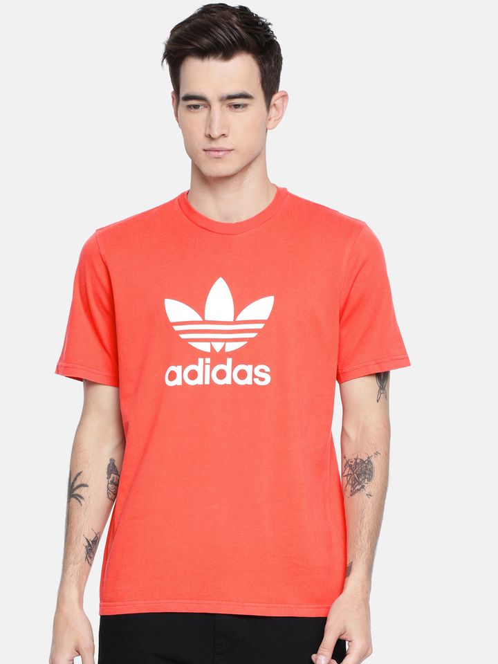 peach adidas shirt