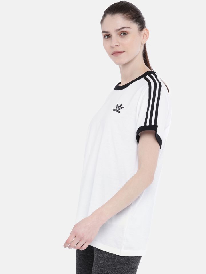 Tee shirt adidas 2025 3 stripes femme