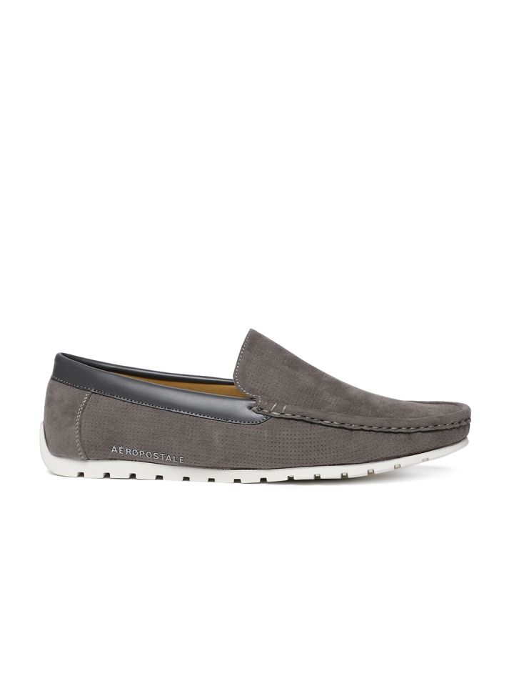 Buy Aeropostale Men Grey Loafers 