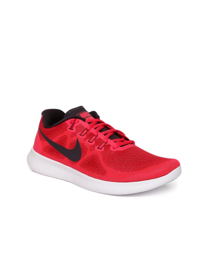 Nike free run womens red store