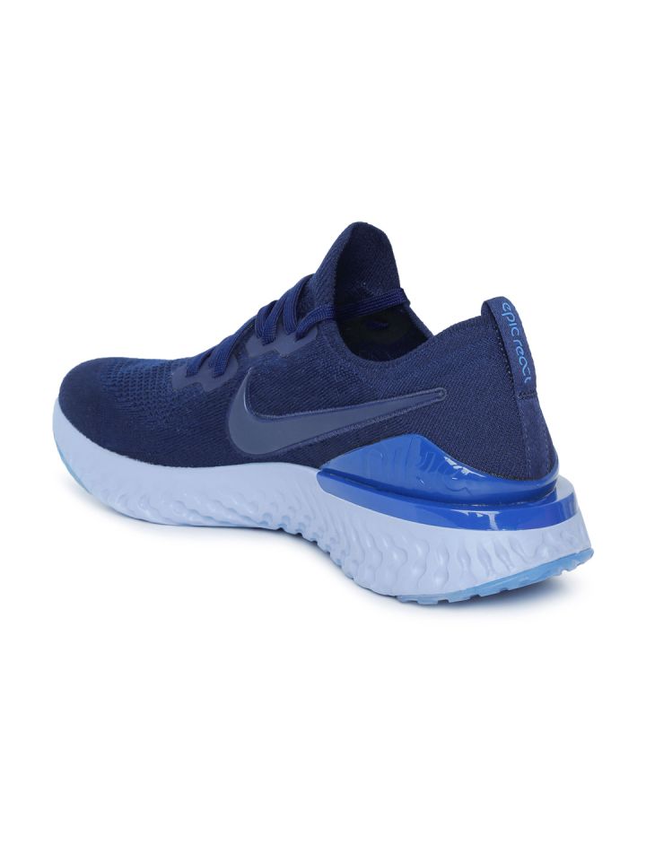 Buy Nike Men Blue Epic React Flyknit 2 Running Shoes Sports Shoes For Men 8194093 Myntra