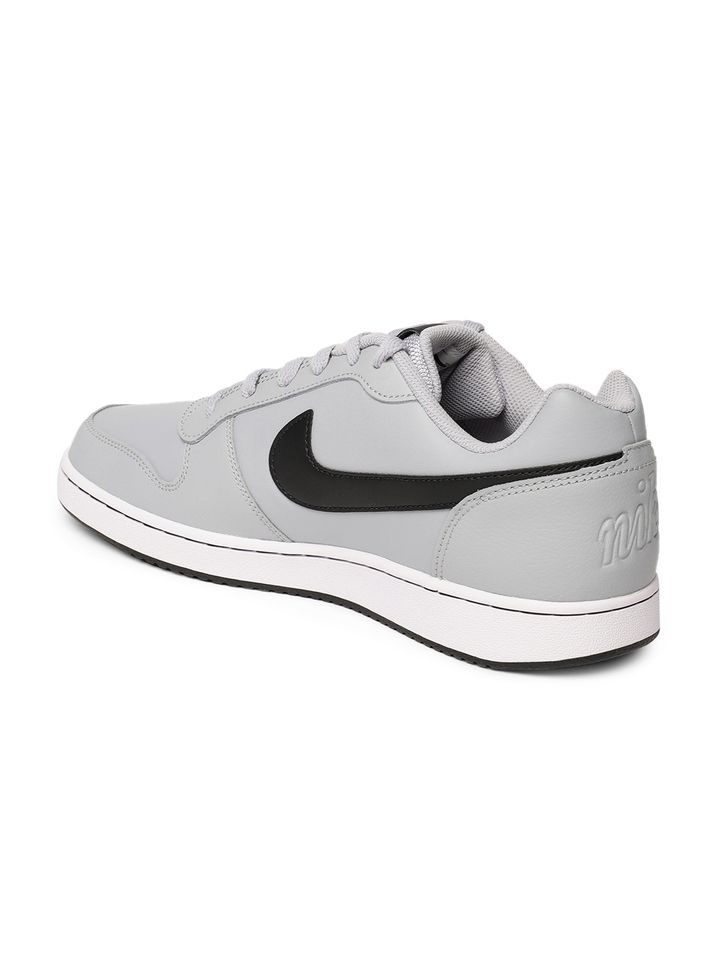 Buy Nike Men Grey Ebernon Low Sneakers 
