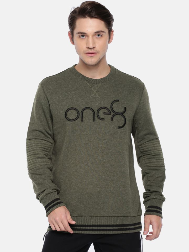 Buy Puma X One8 Green Virat Kohli Crew Sweatshirt Sweatshirts