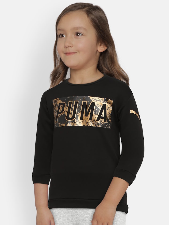 girls puma sweatshirt
