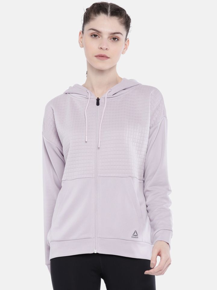 Reebok hotsell quilted sweatshirt