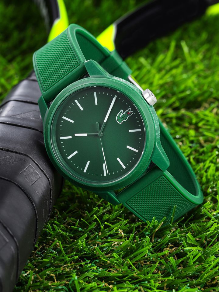 Lacoste men's deals green watch