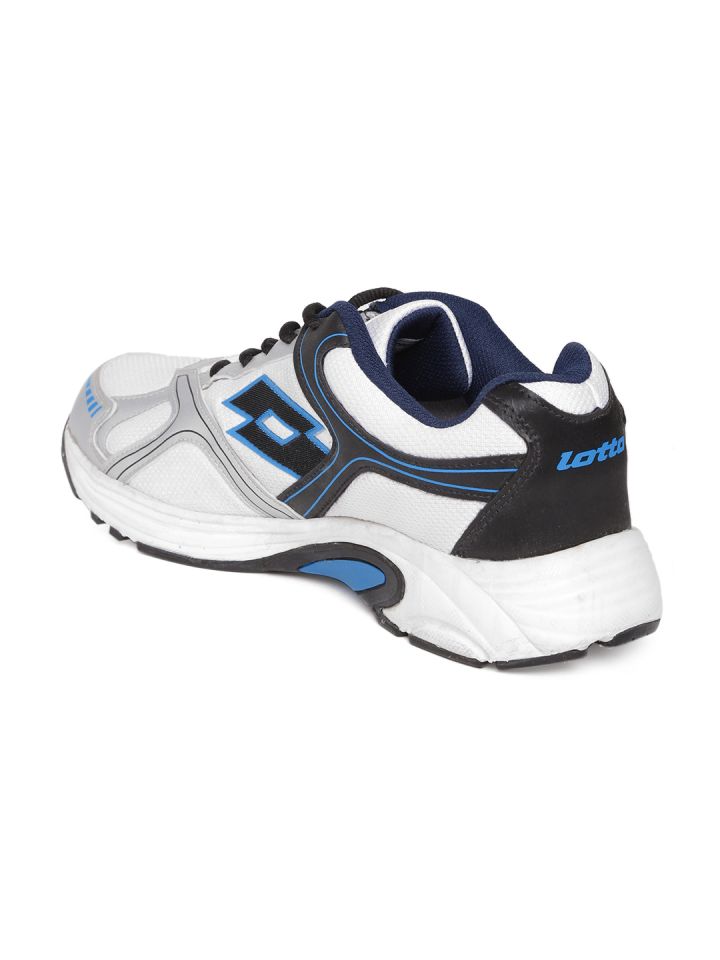 Lotto Men White Silver Toned Running Shoes