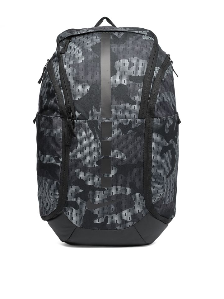 Nike Unisex Black Grey Hoops Elite Pro Backpack