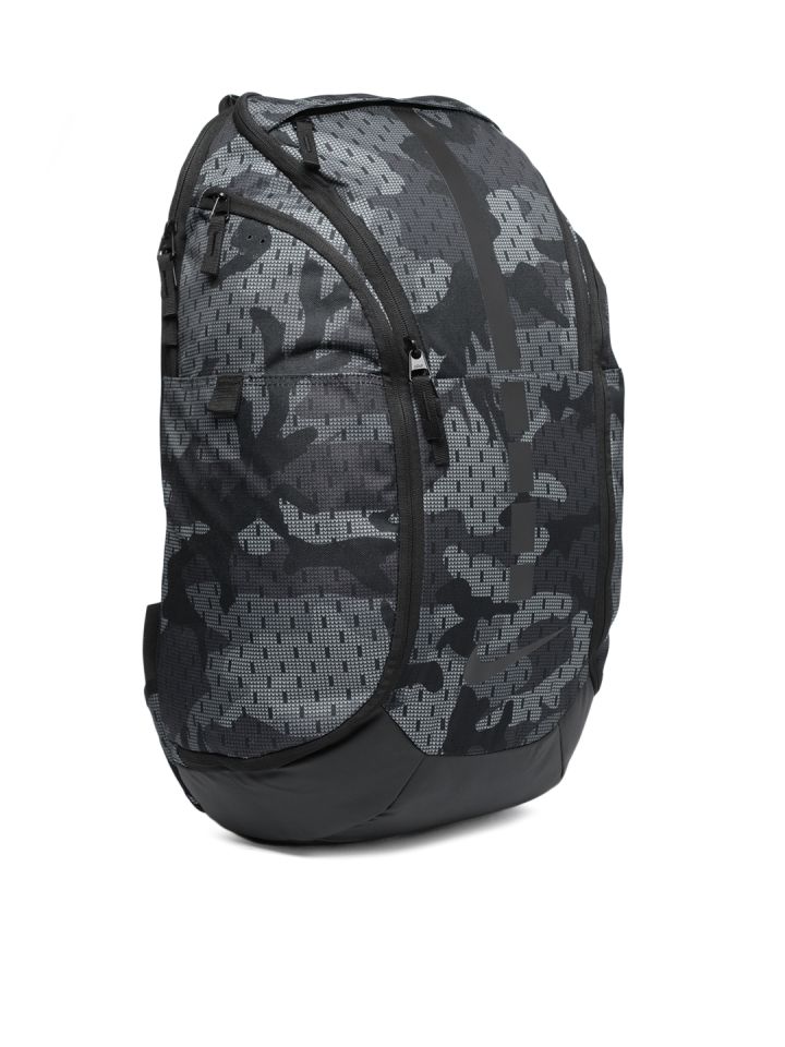 Nike Unisex Black Grey Hoops Elite Pro Backpack