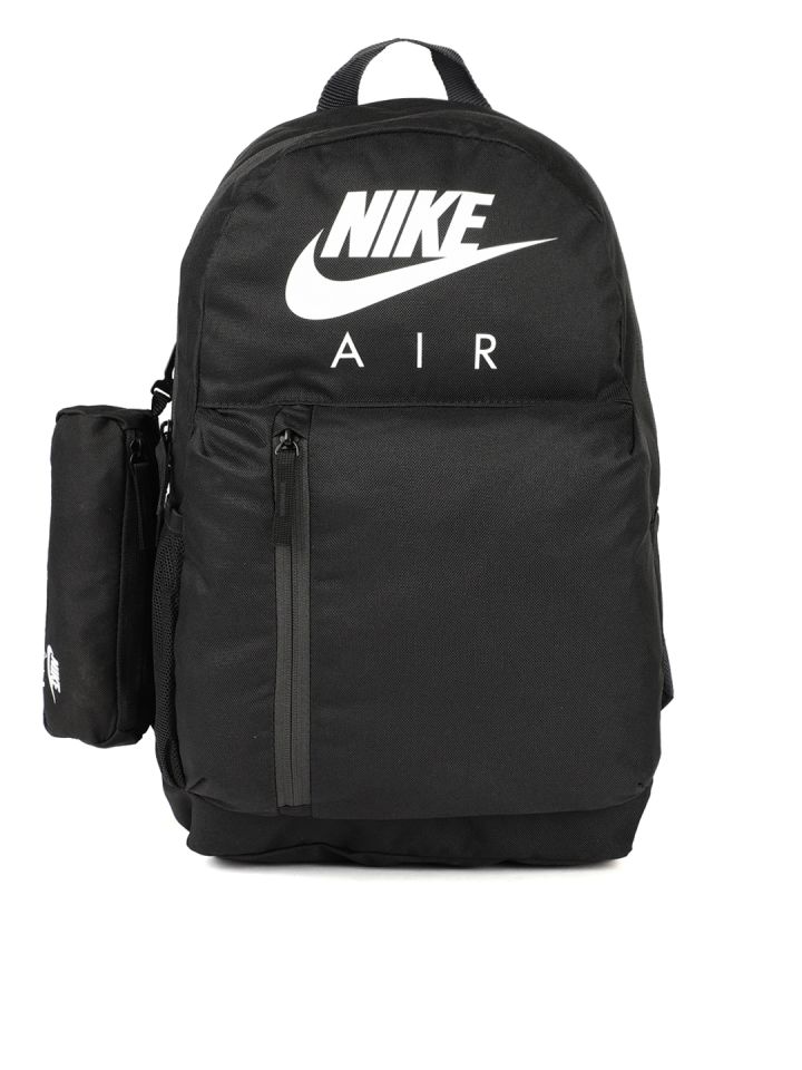 Nike Unisex Black Solid Elemental GFX Backpack