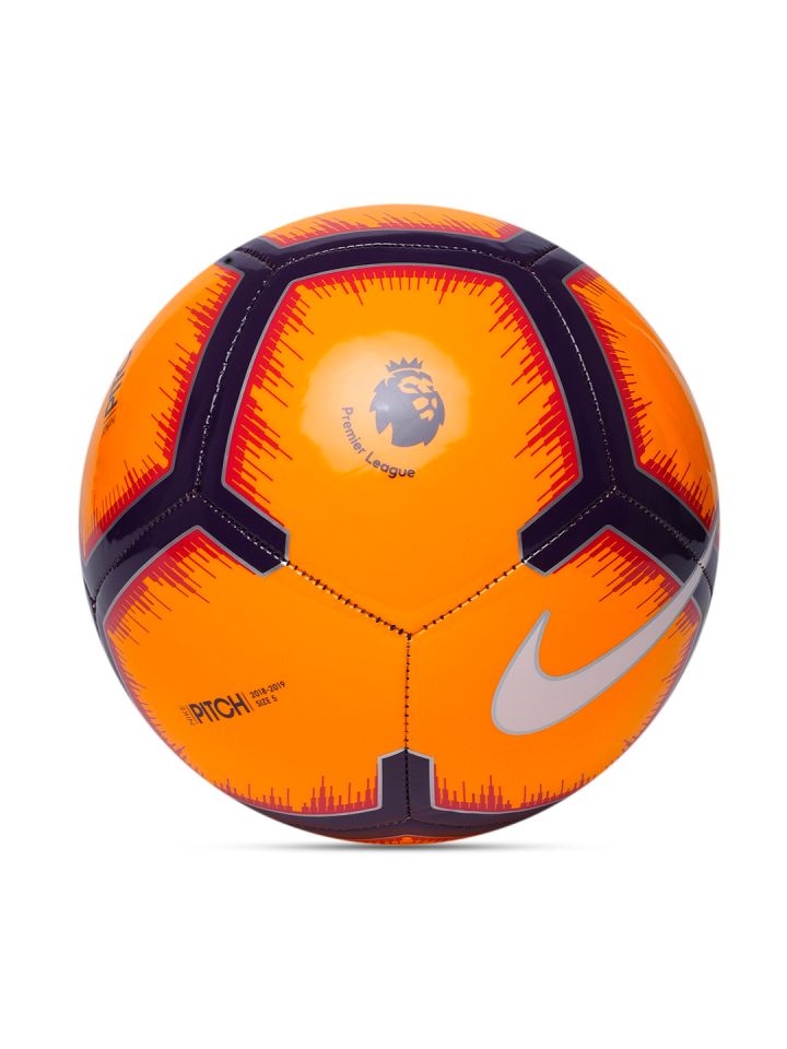 Buy Nike Orange Black Premier League Pitch FA18 Football