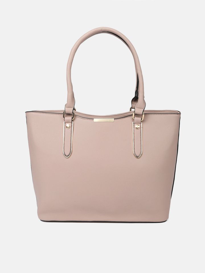 Dressberry pink solid shoulder bag clearance