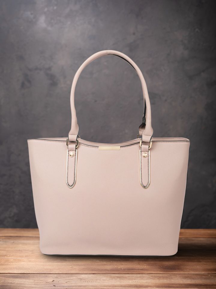 Buy DressBerry Women Pink Solid Shoulder Bag Handbags for Women