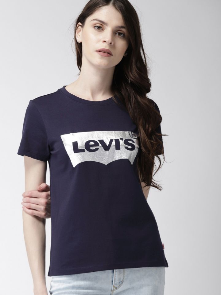 levi's navy blue t shirt