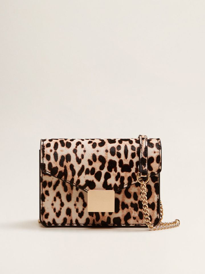 Mango leopard print bag online
