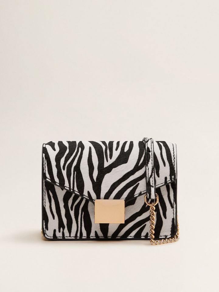 Animal print sling bag discount