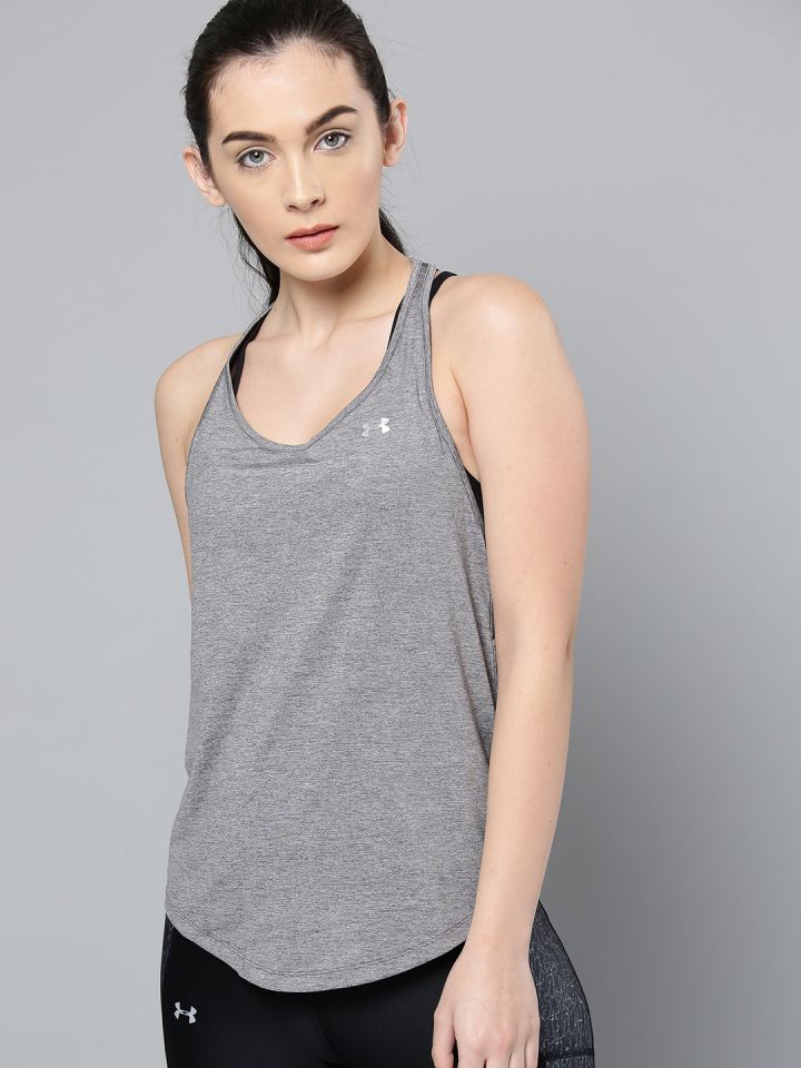 Under armour mesh tank top