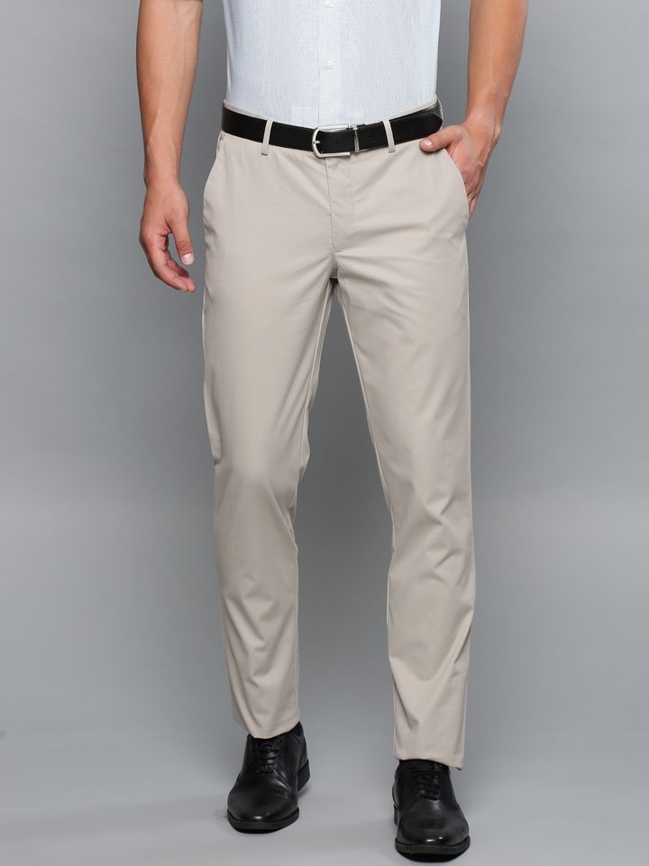 low rise formal trousers