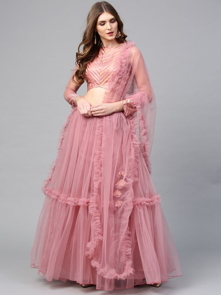 lehenga on myntra