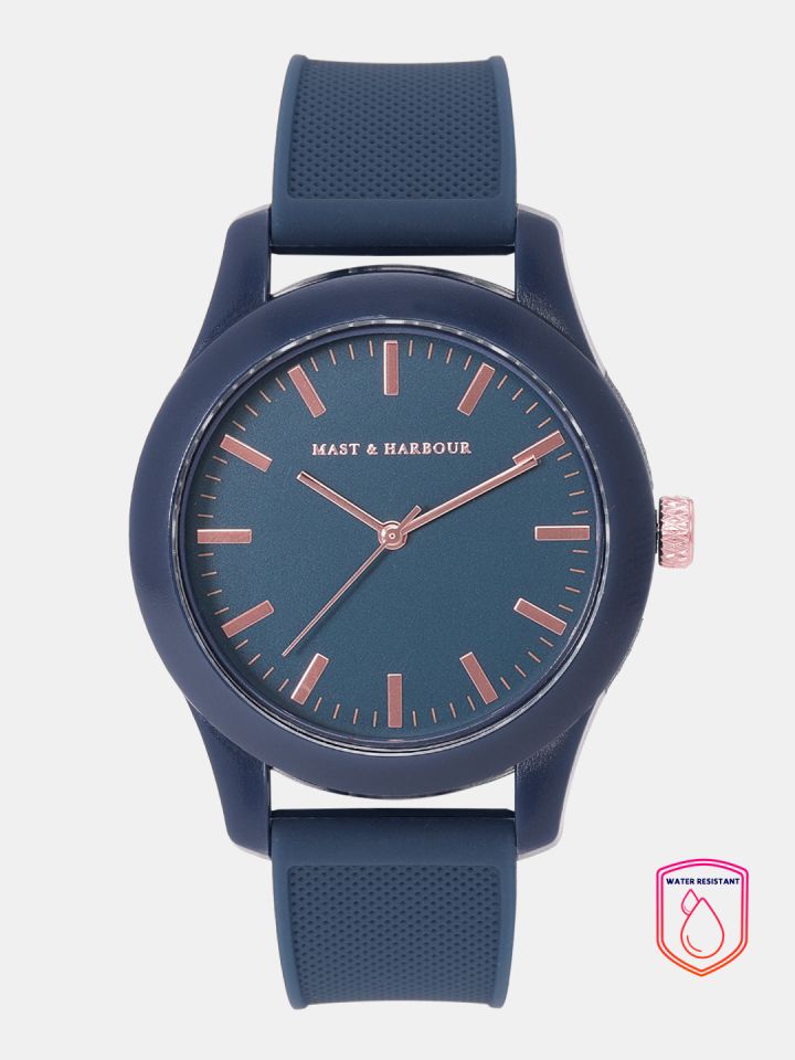 Buy Mast Harbour Unisex Navy Blue Analogue Watch MFB PN SM