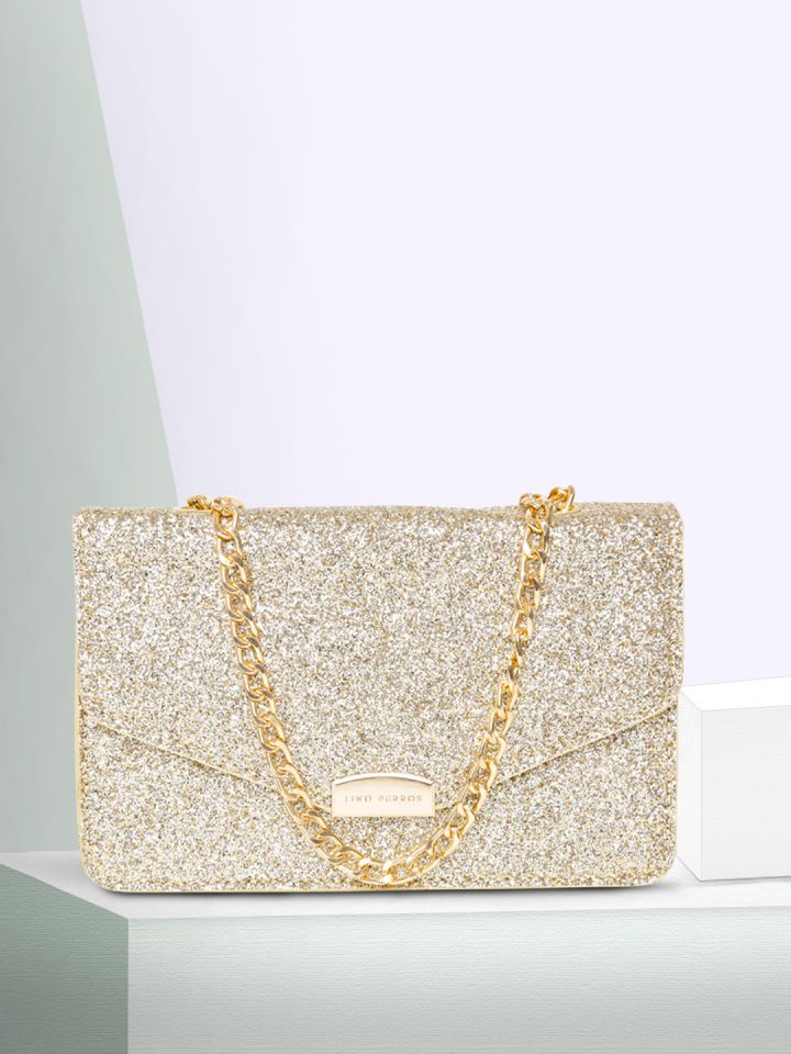 Golden sling on sale bag