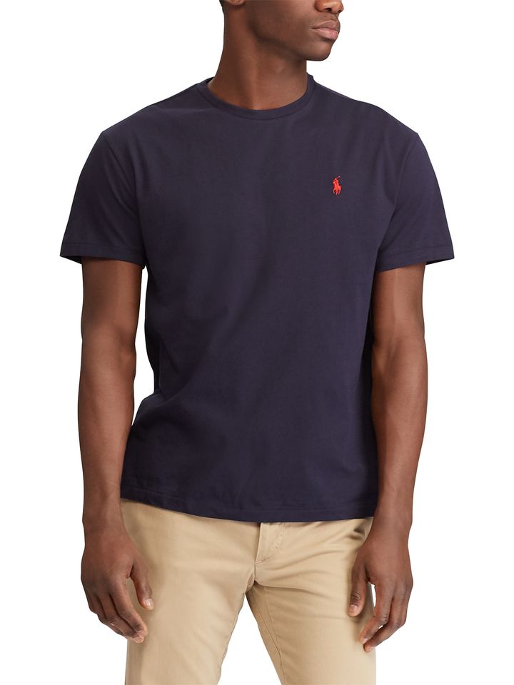 Mens navy ralph lauren t shirt clearance