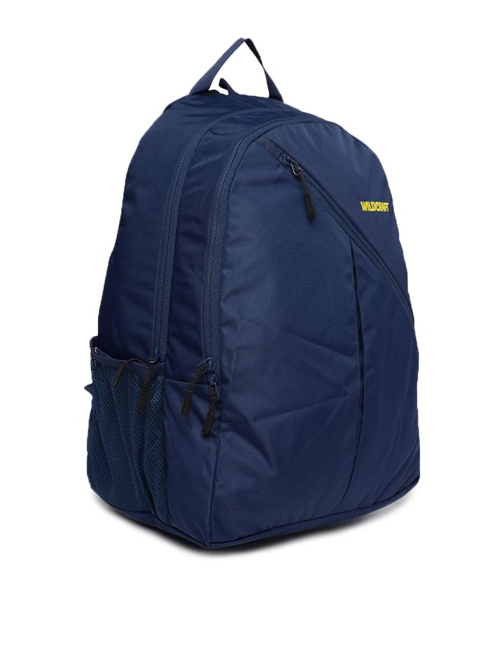 Buy Wildcraft Unisex Blue Solid Backpack Backpacks for Unisex