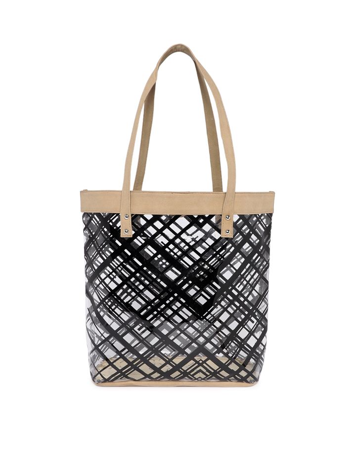 Buy Kanvas Katha Multicoloured Printed Tote Bag Handbags for