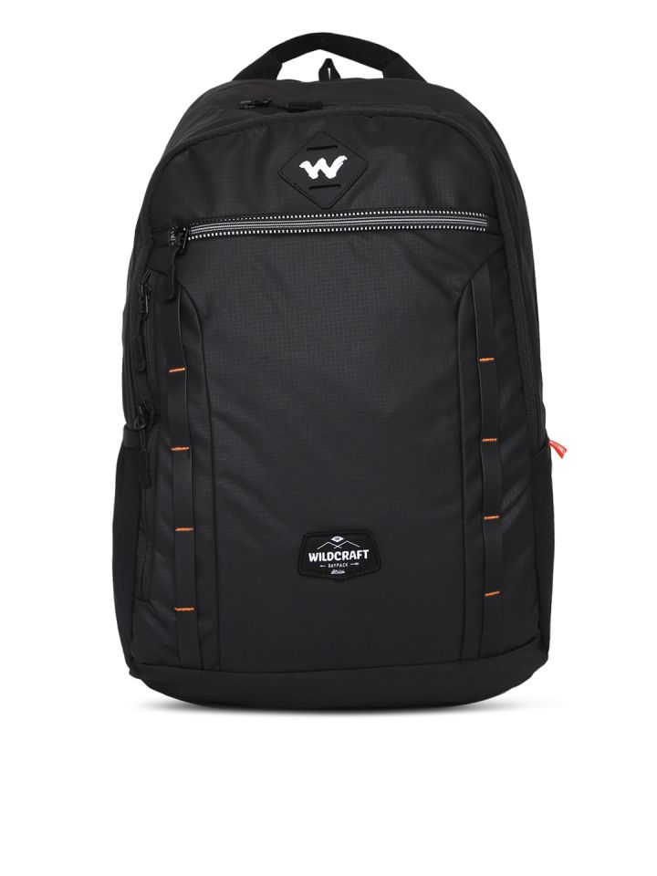 Buy Wildcraft Unisex Black Xpander 2.0 Solid Backpack Backpacks