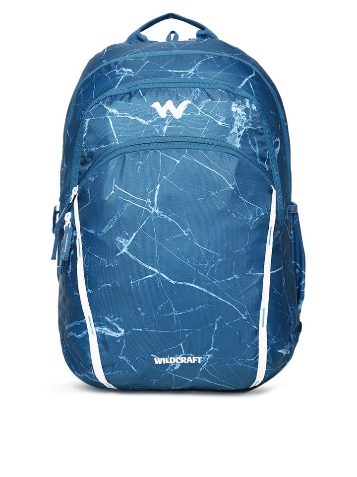 Wildcraft blue graphic backpack store