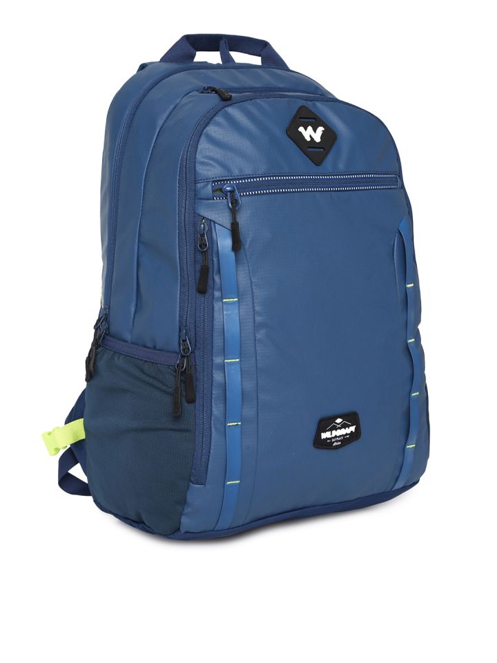 Buy Wildcraft Unisex Blue Solid Xpander 2.0 Backpack Backpacks