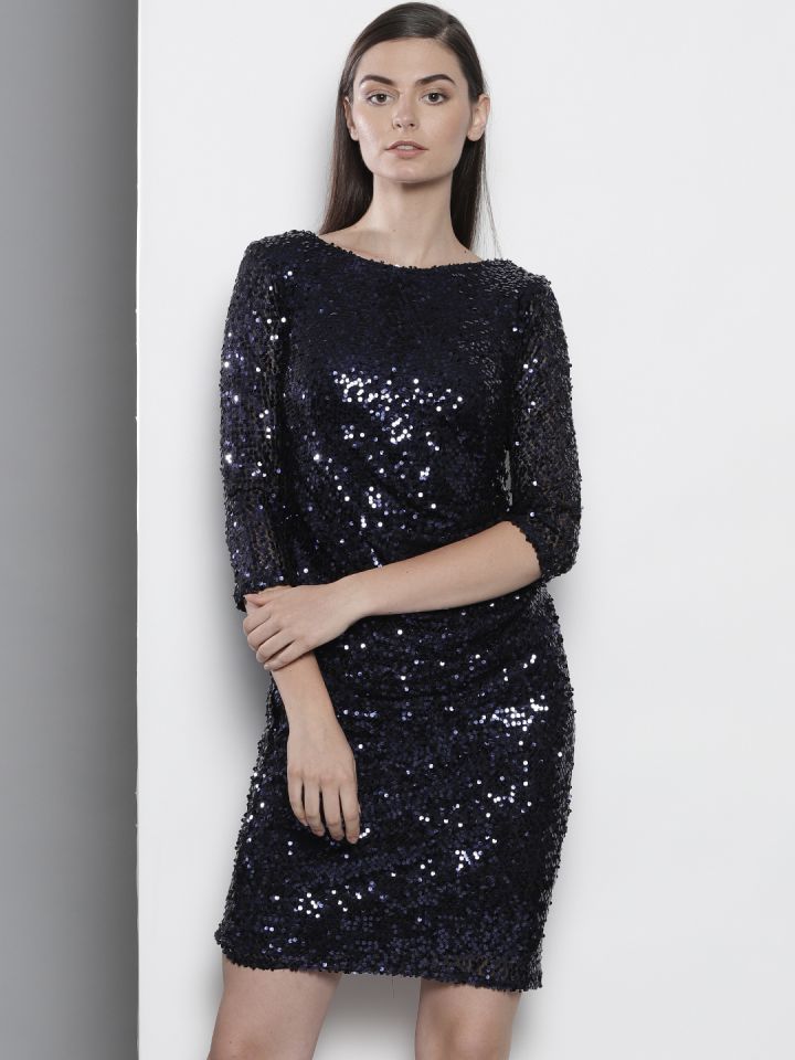 Dorothy perkins black sparkly dress deals