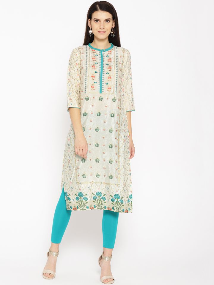 Aurelia women's straight kurta hotsell