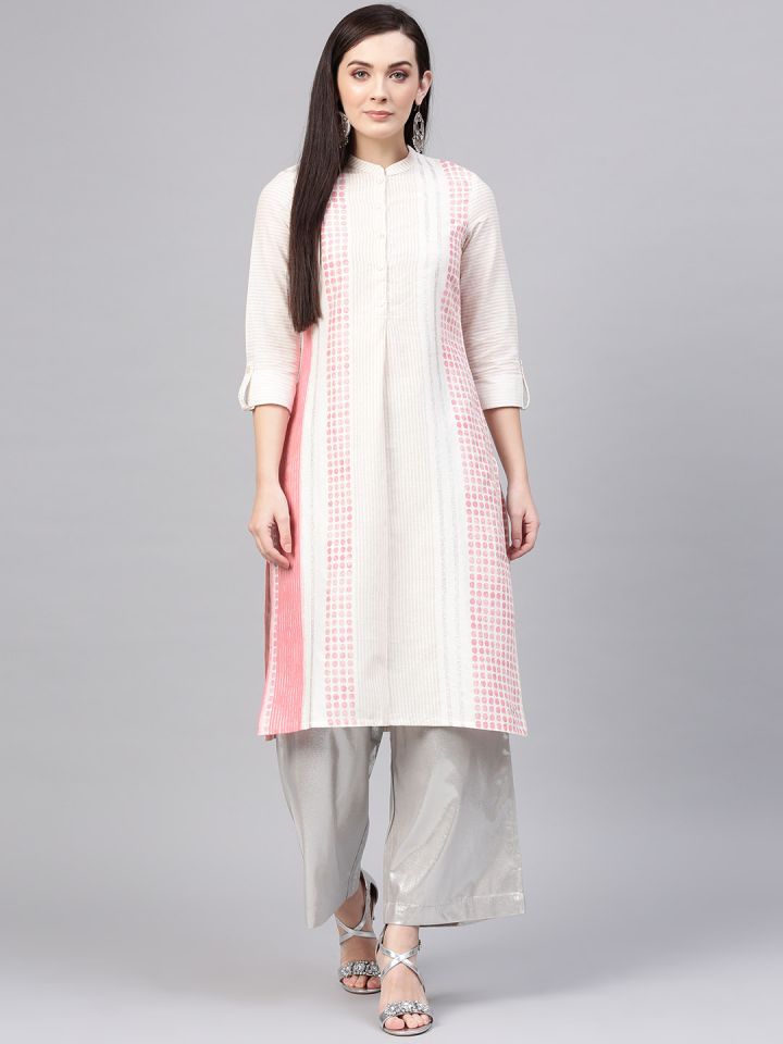 W for woman straight kurta best sale