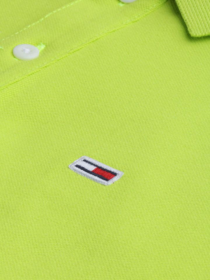 Lime green best sale tommy hilfiger shirt