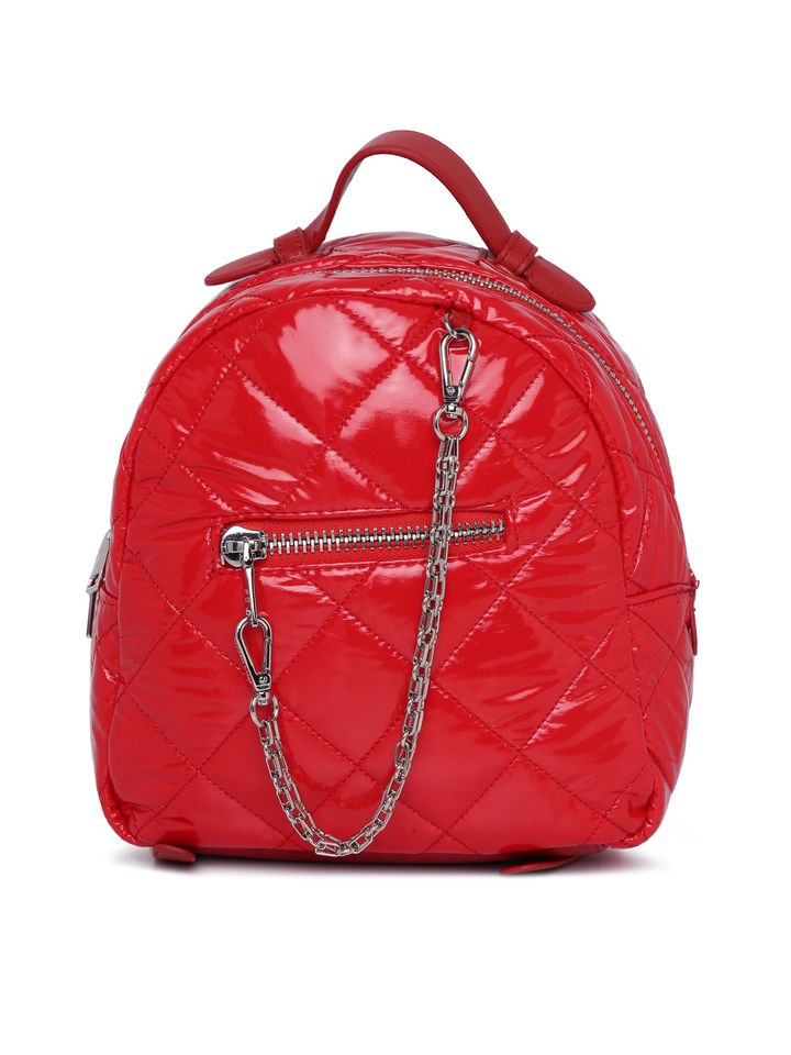 steve madden red backpack