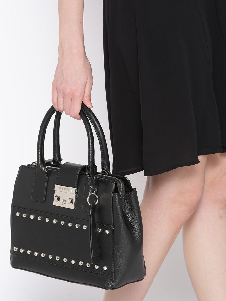 Steve madden black studded purse discount