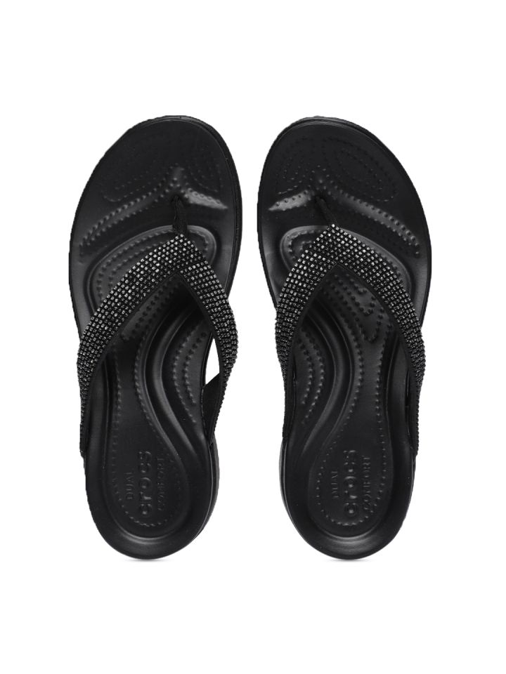 Crocs capri v on sale diamante flip
