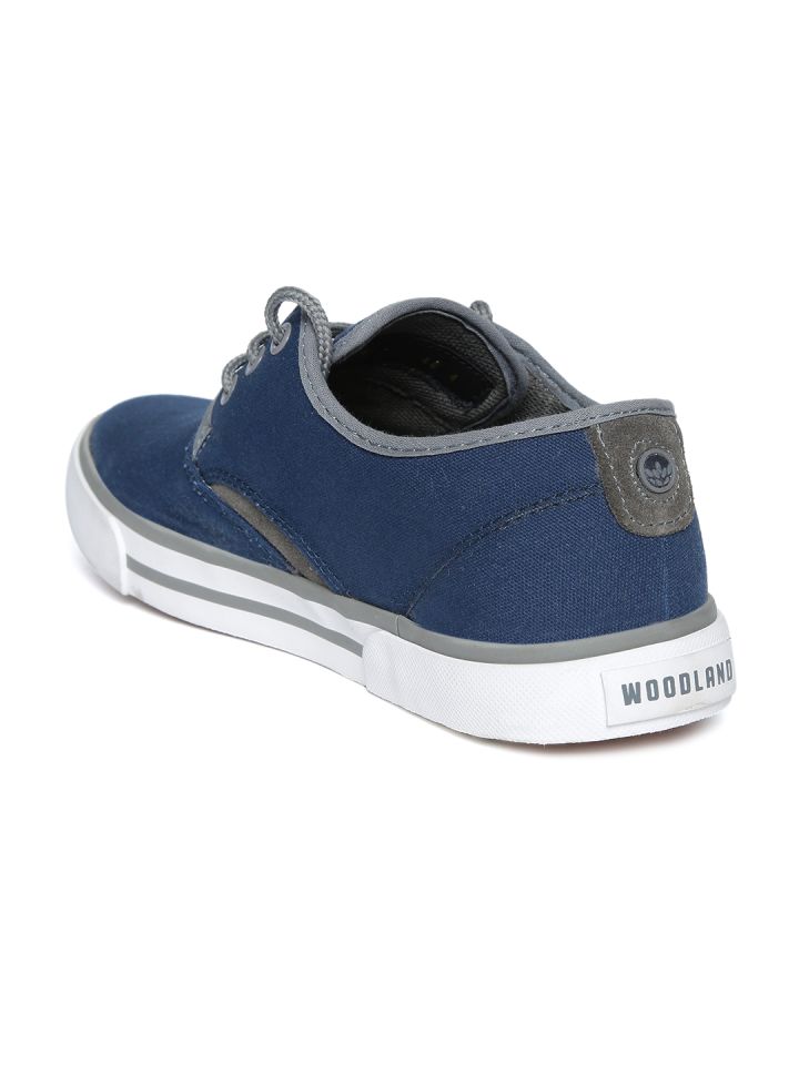 Woodland navy hot sale blue shoes