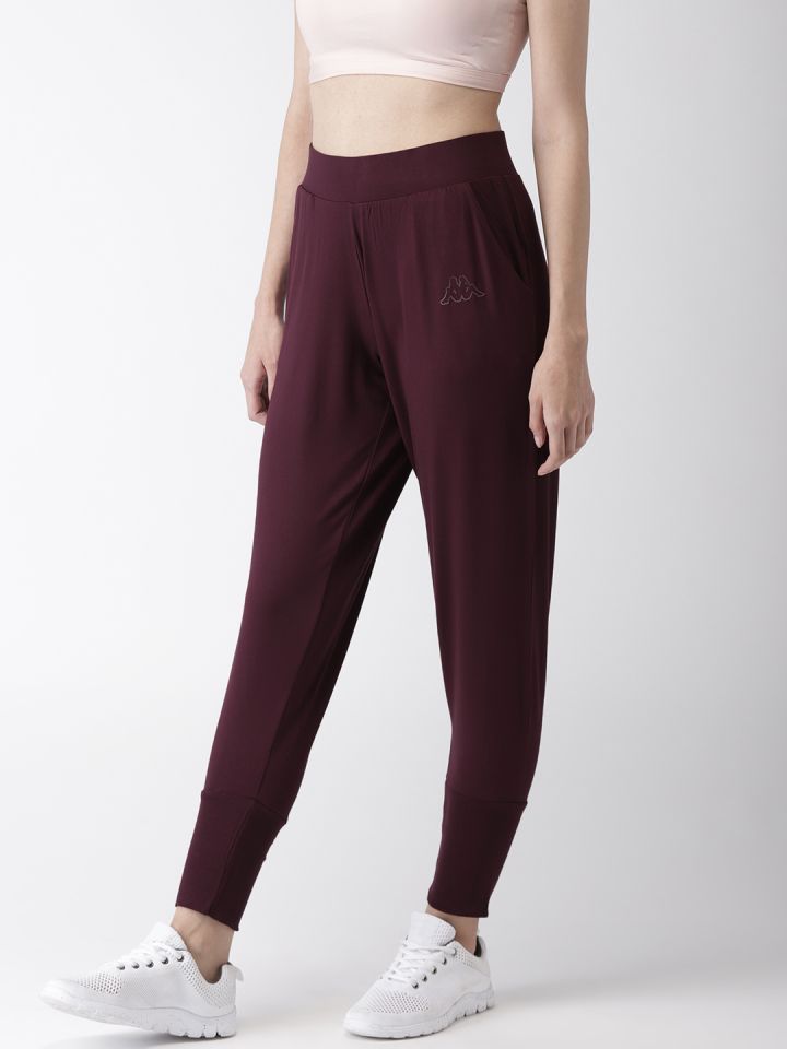 Kappa new arrivals burgundy joggers