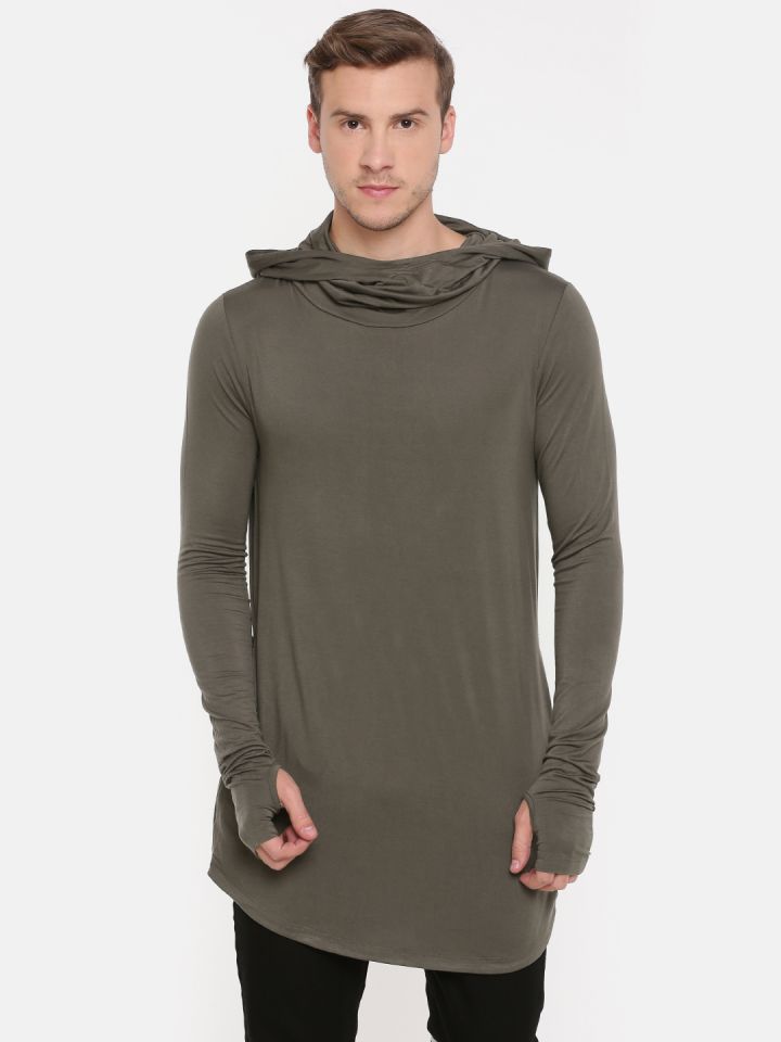 skult olive hoodie