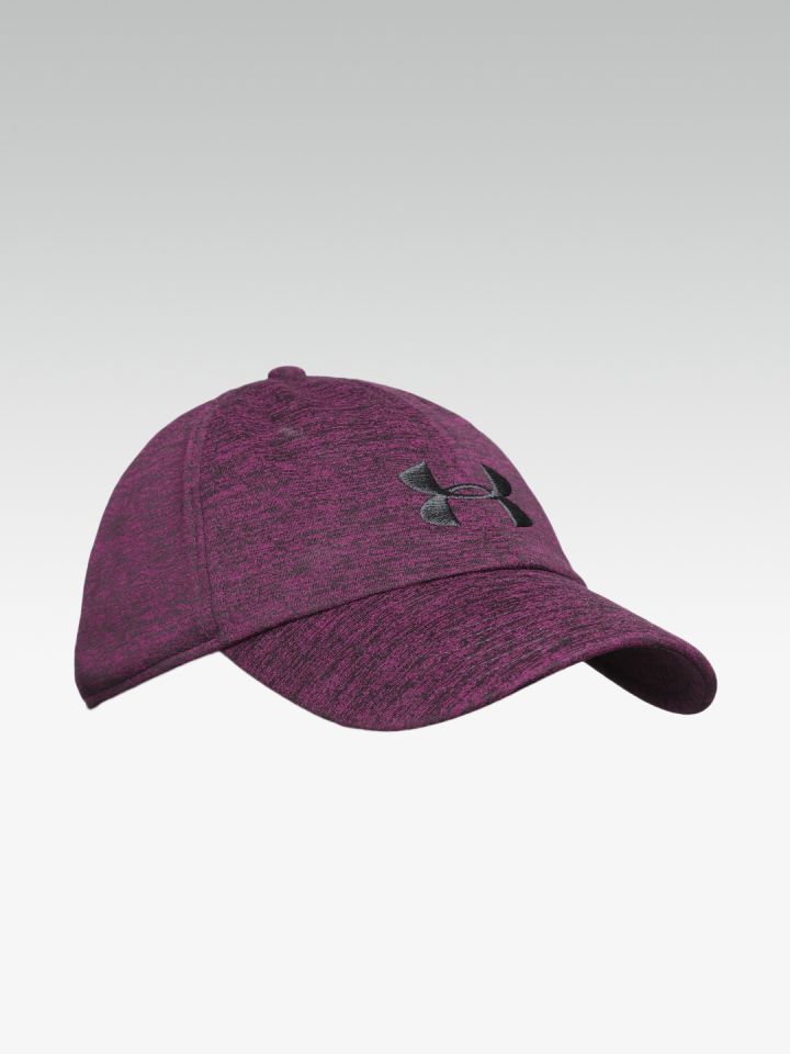 burgundy under armour hat