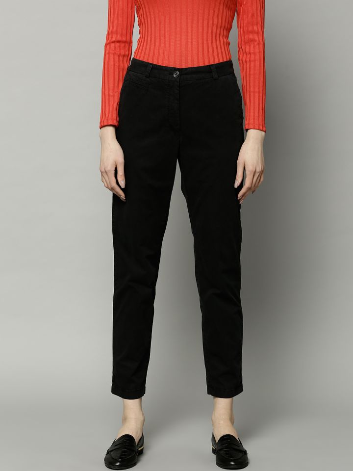 Girls cheap black chinos