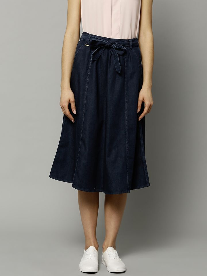 denim skirts at marks and spencer