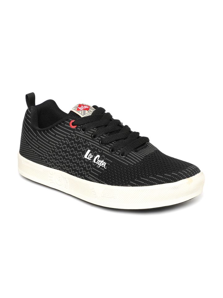 Buy Lee Cooper Men Black Sneakers Casual Shoes for Men 8464933